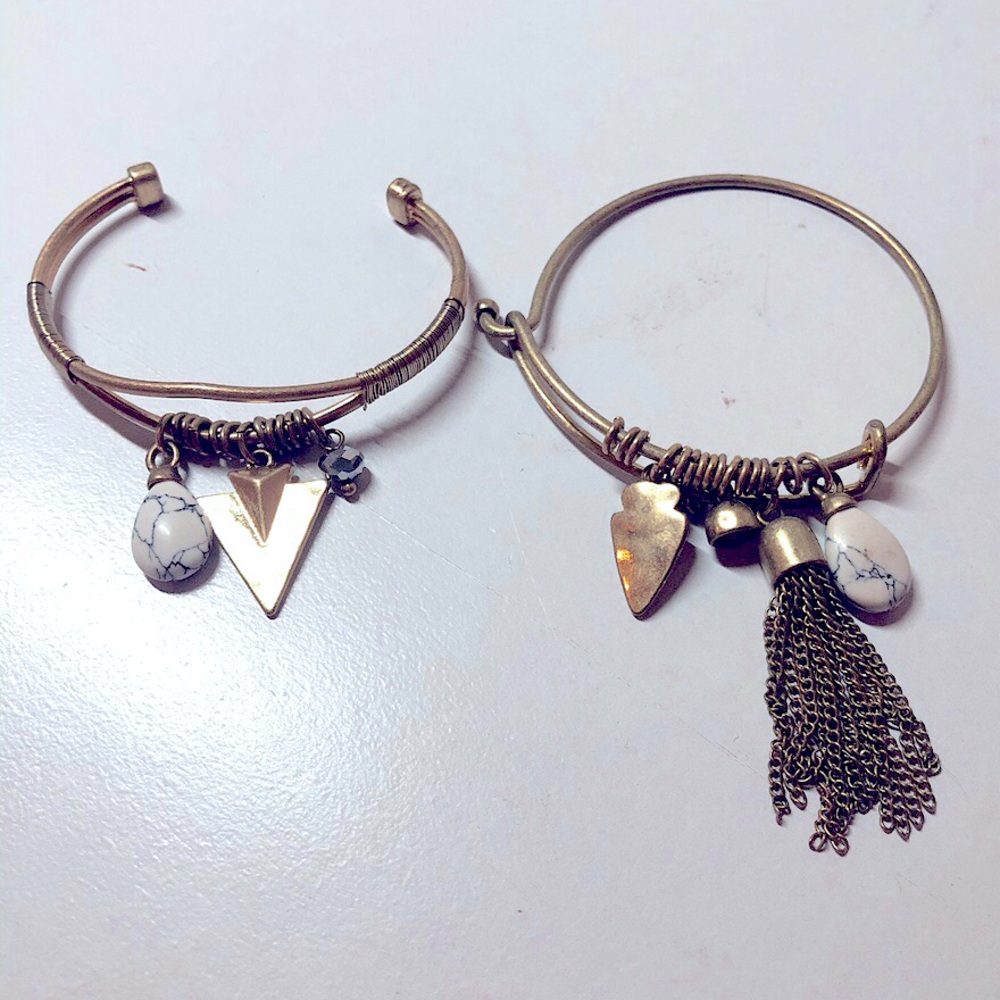 gold bangle bracelet